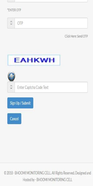 Bhoomi Register User