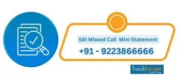 SBI Missed Call Mini Statement